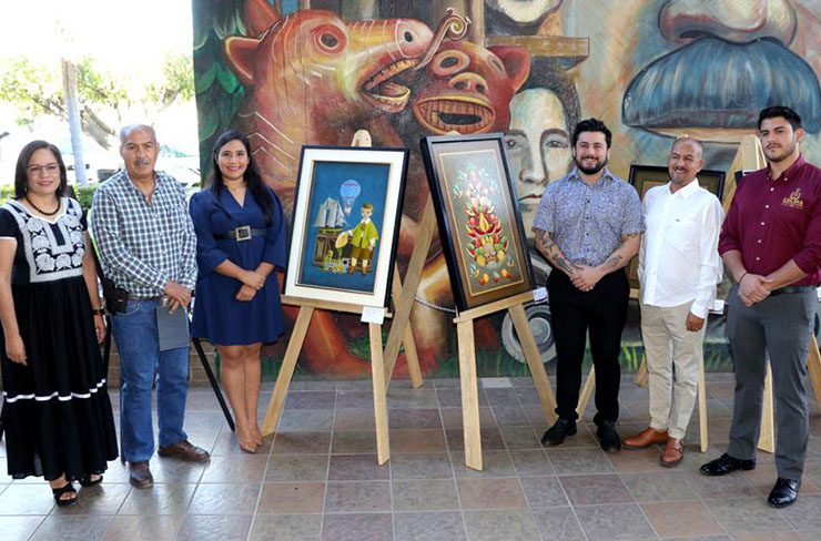 Exposicion itinerante de pintura estilo rangeliano