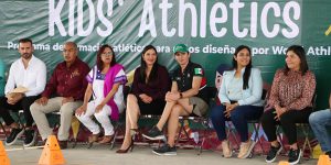 Indira, Leticia Ramírez y Ana Guevara inician Programa de Activación Física