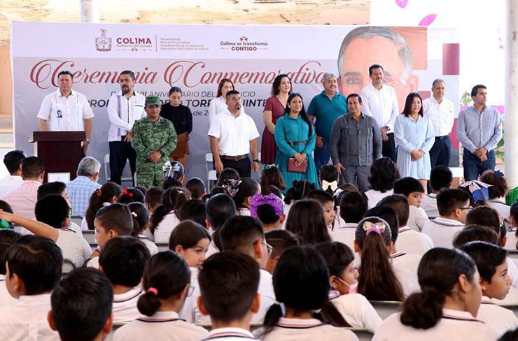 Educación Colima conmemora el natalicio de Gregorio Torres Quintero